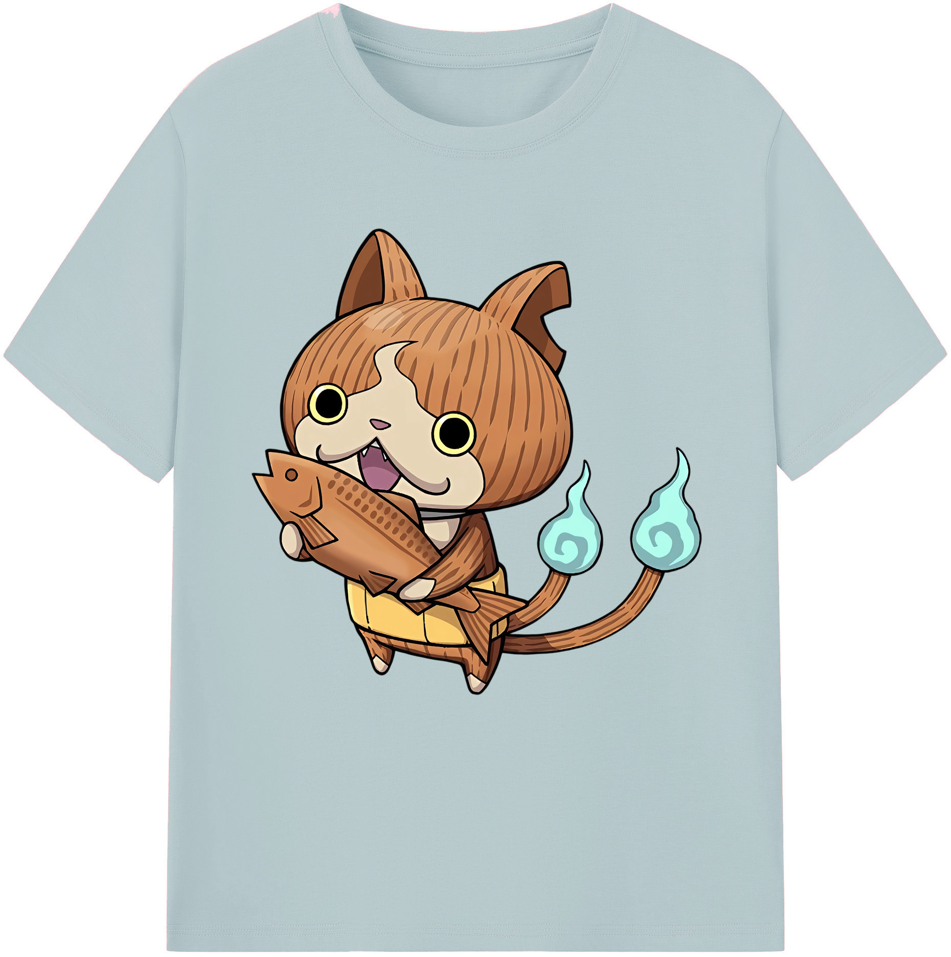 （画像用） 妖怪ウォッチ Yo-kai Watch 綿100％半袖Tシャツ（フロントプリント）